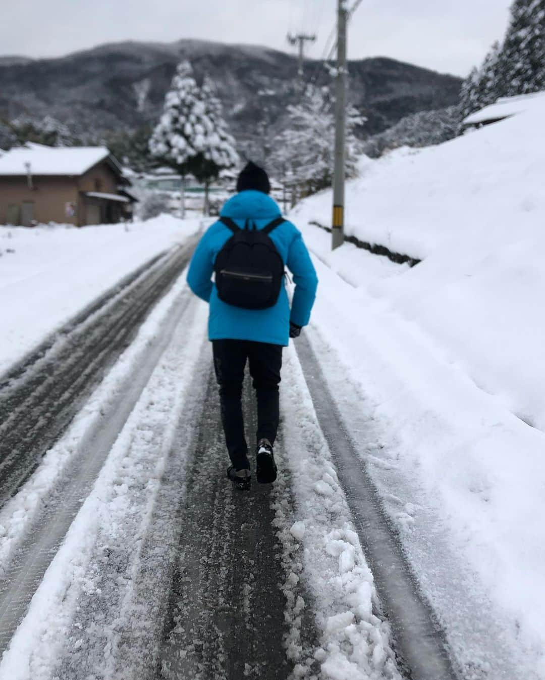 北野貴之さんのインスタグラム写真 - (北野貴之Instagram)「札幌離れたのに、また、また、雪になっちゃった。 京都山奥。  #京野菜#美味#家探し#漢弟子」2月20日 21時07分 - takashi_kitano