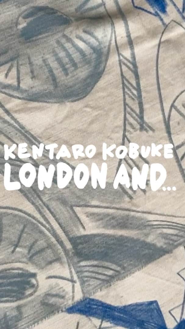 コレニモのインスタグラム：「Kentaro Kobuke “London and..”  Will appear from Tuesday 23rd at Hankyu Umeda Osaka Japan🎉 Please join to say hello👋 ☺️ @kentarokobuke @thankyoudepartmentstore @colenimo」