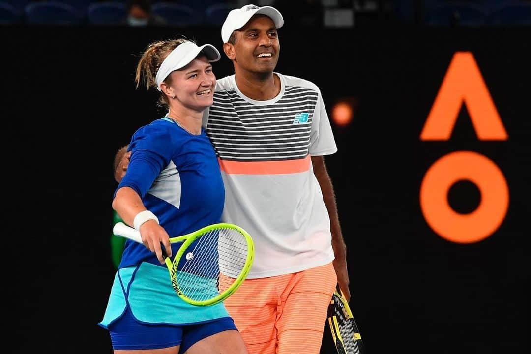 WTA（女子テニス協会）さんのインスタグラム写真 - (WTA（女子テニス協会）Instagram)「Third straight @australianopen mixed doubles title for @bkrejcikova 🏆🙌 #AO2021」2月20日 21時24分 - wta