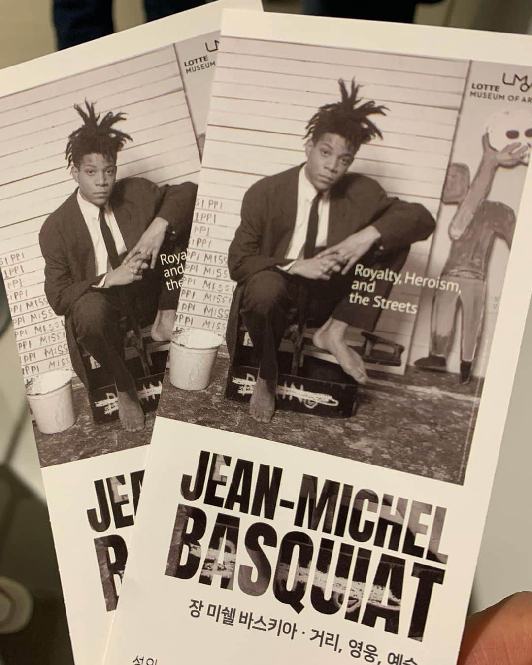 チョン・ジュンさんのインスタグラム写真 - (チョン・ジュンInstagram)「Basquiat 너무 좋아 하는...그의 삶 보다는 그림이 주는 자유함 그리고 틀이 없어 볼때마다 재미있는...색감도 너무 이쁘다 ㅎㅎ」2月20日 21時34分 - m223740