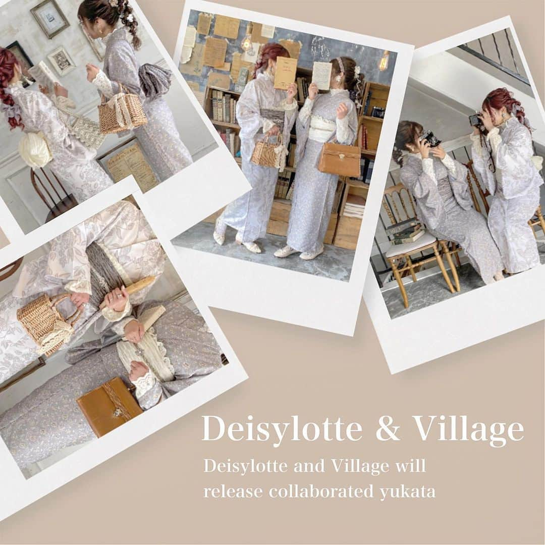 たんりいのインスタグラム：「. . Deisylotte & Village の オリジナル浴衣の発売が決定しました👘 . 大好きなブランド @deisylotte_official  と今回コラボが実現したよ😢💕💕 去年から @mgmilk___ 打ち合わせを重ねて ようやく発表できたことが嬉しい😭✨ . デザインにも素材にもこだわって 作ったのでみんなに是非着てほしい！！💕 . 浴衣って買ったらお手入れ難しいし なかなか手を出せないけど、 そこも考えてシワになりにいく素材を 使用、更にデザインも一から作ったので 他にはない浴衣となってます☺️✨✨ . ３月上旬にインスタライブで もっともっと詳しくご紹介するので 楽しみにしててください〜！！！❤️❤️ . コロナの状況でお祭りや花火大会が 開催されるかわからないけど、 みんなが楽しめるようなことも考えてる ので是非チェックしてください💕💕 . . #deisylotte #デイジーローテ #village #village_kimono #着物レンタル #浅草着物レンタル #着物レンタル浅草 #着物 #レトロコーデ #着物女子 #浅草 #浅草散策 #レトロ着物 #レトロ #浅草 #アンティーク着物 #着物コーディネート #着物コーデ #パステル着物 #ヘアセット #ヘアアレンジ #着物ヘア #着物ヘアアレンジ #コラボ浴衣 #浅草浴衣レンタル #浴衣レンタル」