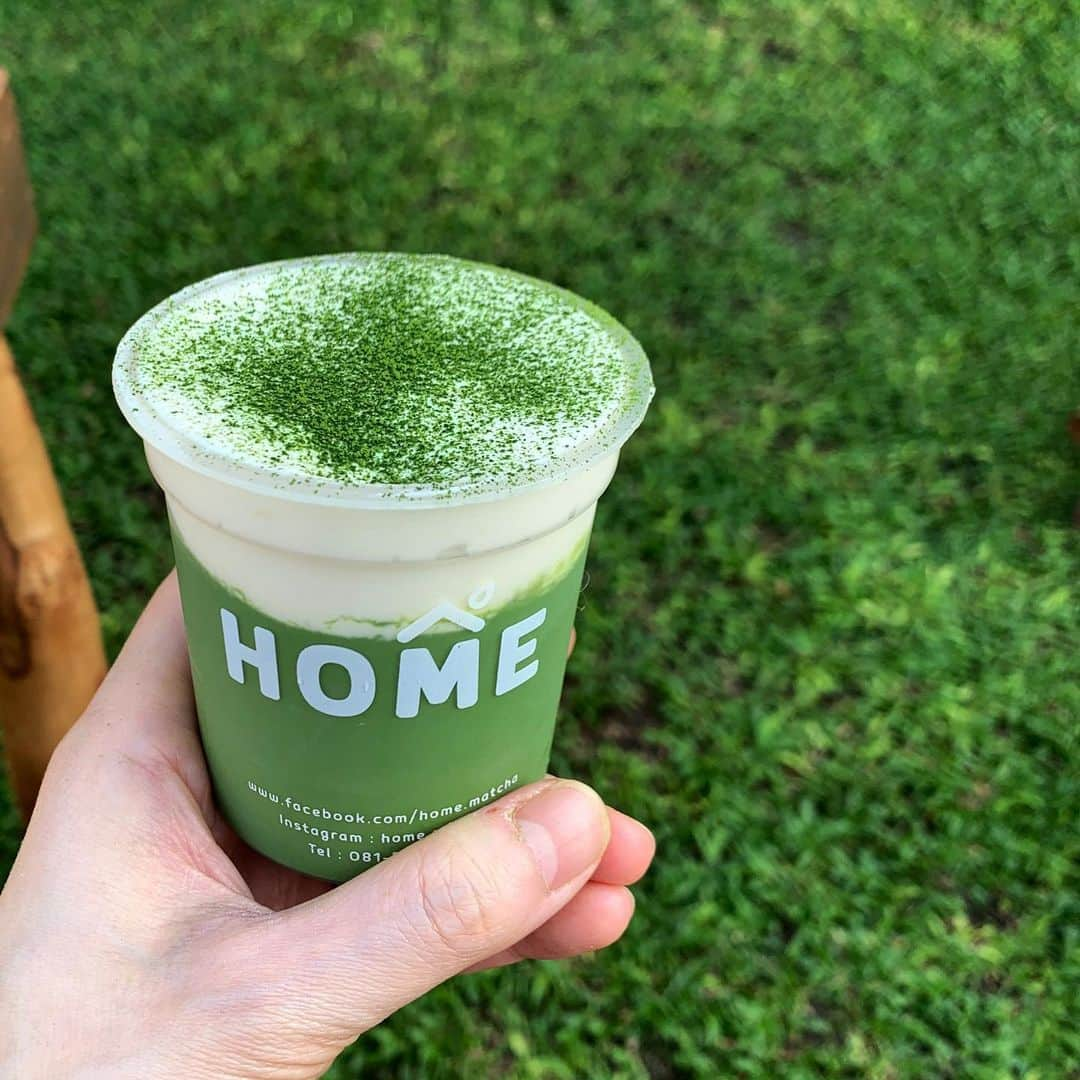 tealilycafeのインスタグラム：「MATCHA PUDDING WITH FRESH CREAM  Only at HOMEMATCHA  #homematcha」