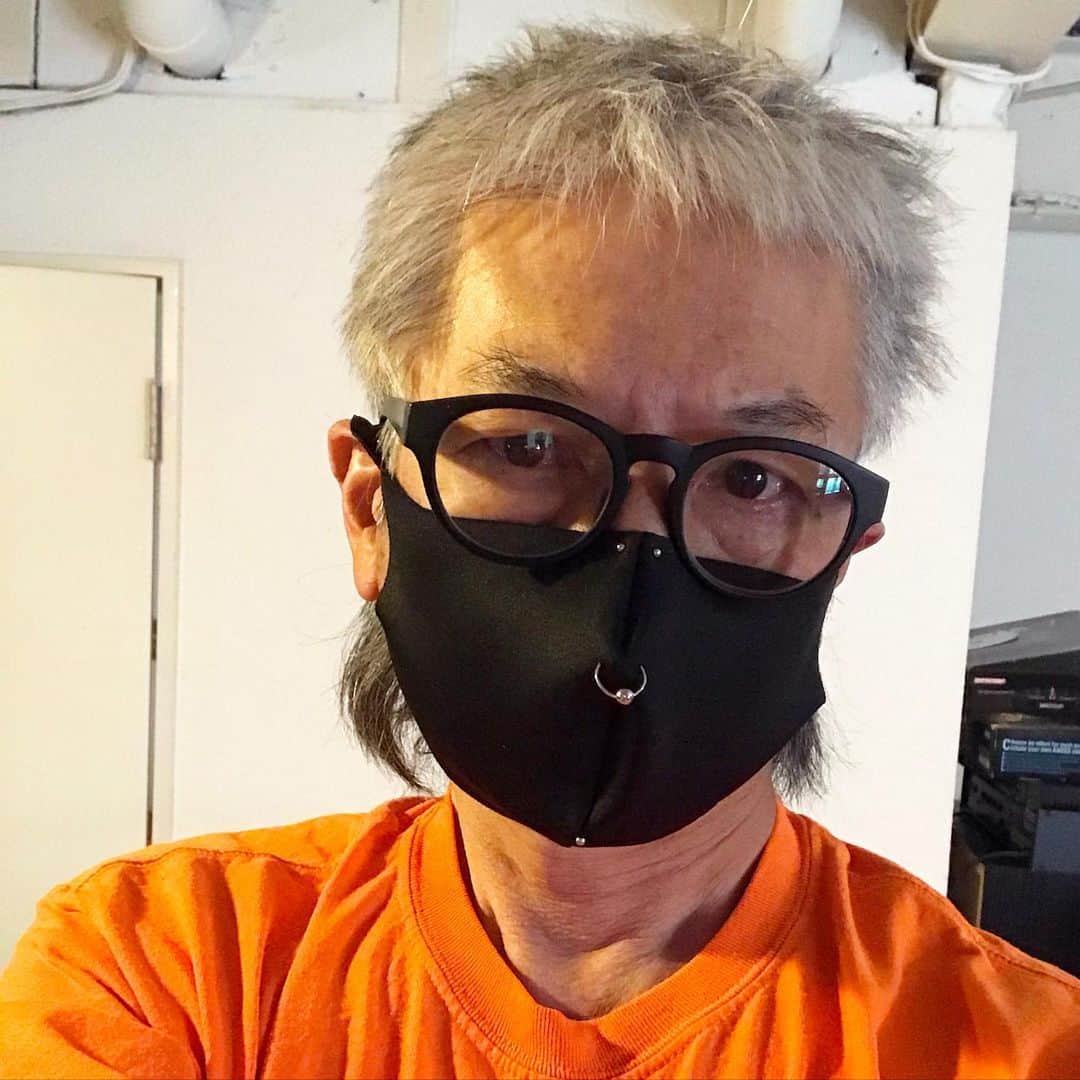 高木完のインスタグラム：「#yoshikocreation  #mask」