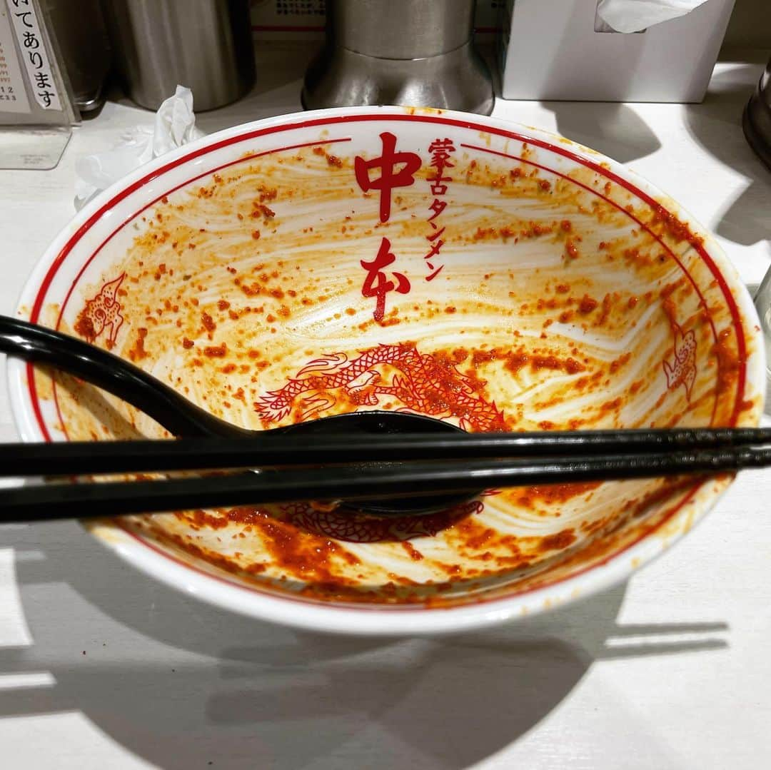 rasuさんのインスタグラム写真 - (rasuInstagram)「食べたい欲が爆発しちゃう中本さん٩( ᐛ )و 本日も旨かった٩( ᐛ )و」2月20日 15時55分 - rashu_eat