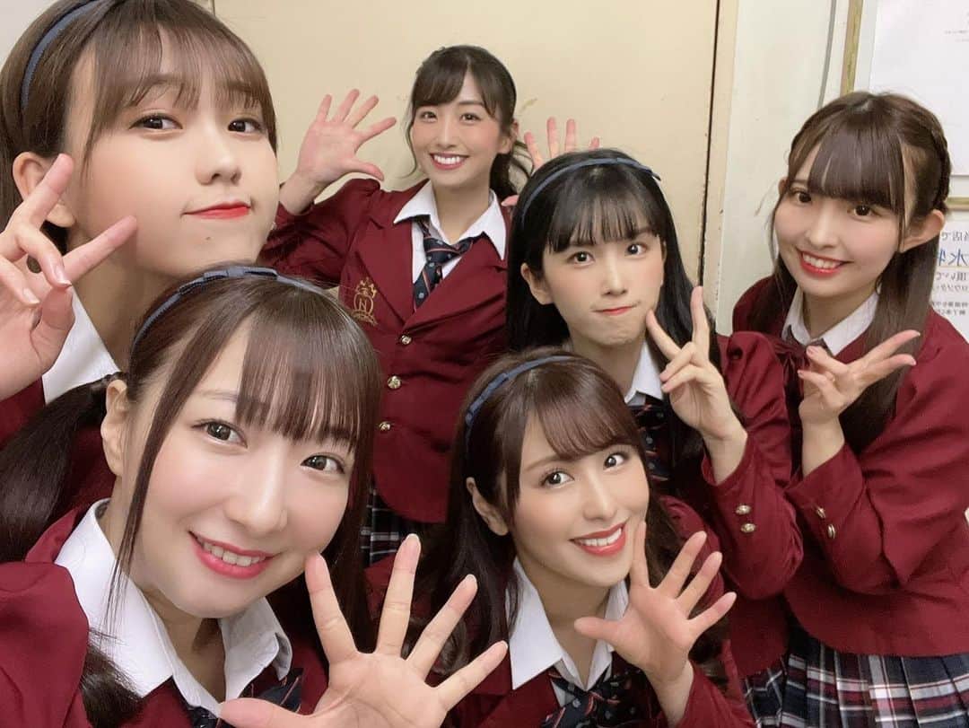 澤田桃佳のインスタグラム：「楽しかった✌︎ ありがとうございました！ #放課後プリンセス #制服」