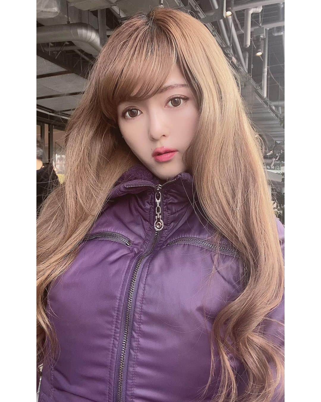 AYUNAさんのインスタグラム写真 - (AYUNAInstagram)「このパープルにグリーン入れたらエヴァ初号機なのにw #宮下パーク #宮下パーク渋谷 #渋谷#ビジョビ」2月20日 16時30分 - ayuna_0404