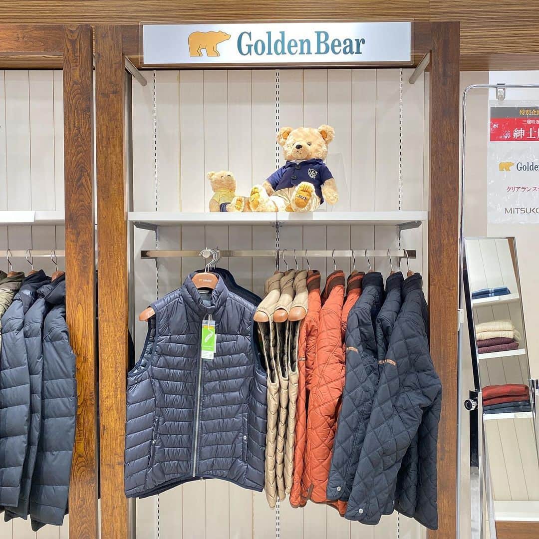 LATOV_ラトブ さんのインスタグラム写真 - (LATOV_ラトブ Instagram)「【2階　三越いわき】  Golden Bear  ご要望の多かった「紳士服」が再登場いたしました。  上質なカジュアルウェア。 春物が入荷しております。  一部冬物セールも行っておりますので、ぜひご覧ください。  #くま出没注意 #三越いわき #ラトブ #いわき市 #いわき #ゴールデンベア #GoldenBear #いわき市紳士服 #紳士服」2月20日 17時28分 - latov_20071025