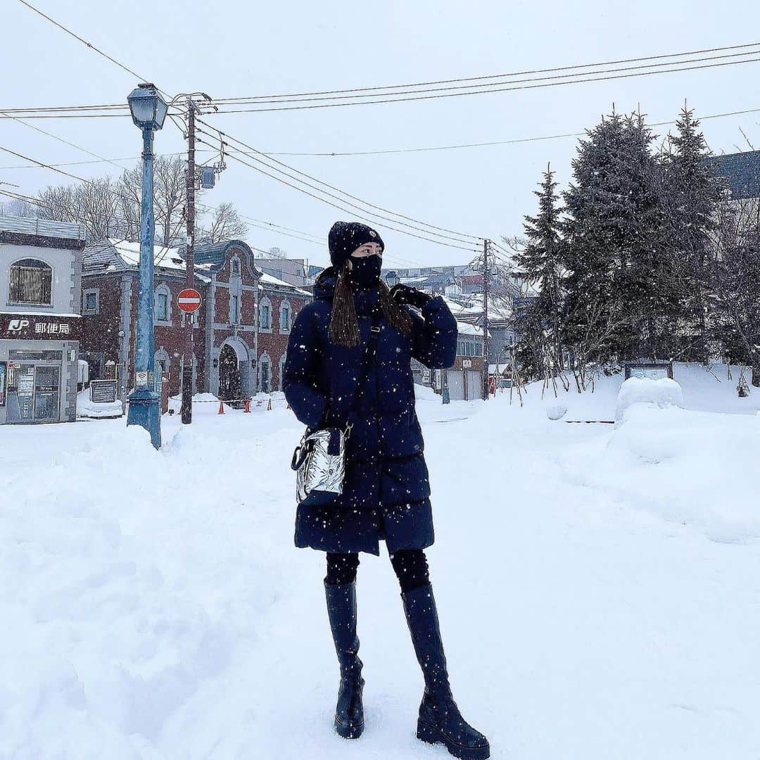 MANAMIのインスタグラム：「. HOKKAIDO⛄️❄️」