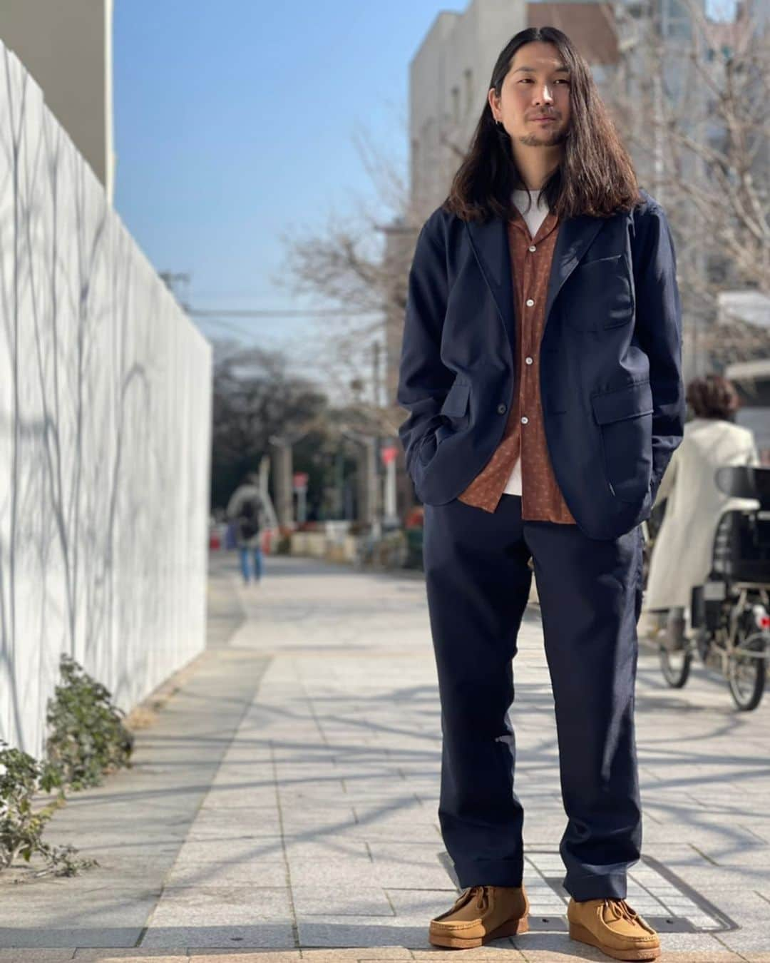 green label relaxing 自由が丘店さんのインスタグラム写真 - (green label relaxing 自由が丘店Instagram)「【MEN'S】 . . engineered garments twl loiter jkt 3222-499-0407 ¥37,000+ tax . needles floret shirt  3211-599-2890 ¥21,000+ tax . engineered garments twl andever pants 3214-499-3272 ¥29,000+ tax . clarks wallabee 3131-499-0423 ¥23,000+ tax . . ▫️営業時間 11時〜19時 . ☎︎03-5731-8531 .  #unitedarrows  #ユナイテッドアローズ #greenlabelrelaxing  #グリーンレーベルリラクシング #jiyugaoka #自由が丘  #needles #engineeredgarments  #clarks #CLARKS #glr_jiyugaoka_snap #glrsnap #glrsnap_mens」2月20日 19時14分 - glr_jiyugaoka