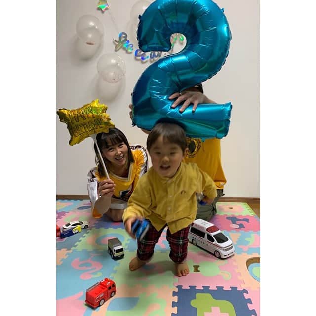 NON-Pさんのインスタグラム写真 - (NON-PInstagram)「㊗️02月20日 友優心、2歳の誕生日🎂🎊🎁🧒🏻🌟❷❤️❤️ @nikumanbaby_yuu  ・ あなたは本当に奇跡の子です。 私たちを選んでくれてありがとう。 元気に産まれて来てくれてありがとう。 毎日幸せをくれてありがとう。 感謝しかない。 これからも毎日、愛と笑顔でいっぱいの楽しい毎日を過ごそう👨‍👩‍👦 ・ #㊗️ #誕生日 #おめでとう #happybirthday  #birthdayboy #0220 #2yearsold #友優心 #生まれてきてくれてありがとう  #👨‍👩‍👦」2月20日 19時34分 - nonp_mam
