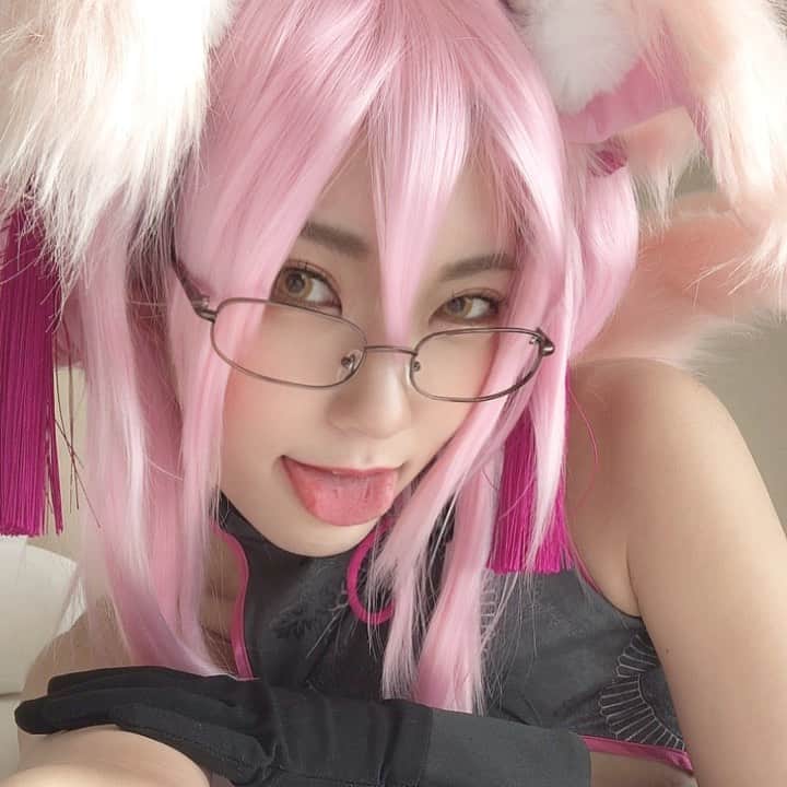 東条蒼のインスタグラム：「＊ ・ ・ こすっちさんで撮影していただいたものがはやくも！！ ・ ・ 東条蒼のコスプレたくさん見てください❤️ ・ #FGO #コヤンスカヤ　#タマモヴィッチ  ・ ・ これからも、もっとやりたい。。 ・ ・ #コスプレ ・ #ファンディング #ラポルノファンディング ・ #撮影会#東条蒼 #クルーズグループ #セクシー女優 #av女優 #メガネ女子 #黒髪 #ショートヘア #あおたん　#teamメレンゲ #followｍe #following #japan #girl #photooftheday #tagsforlikes #instalike  #台湾 #香港 #粉我 #拍照 #照片 #人像攝影」