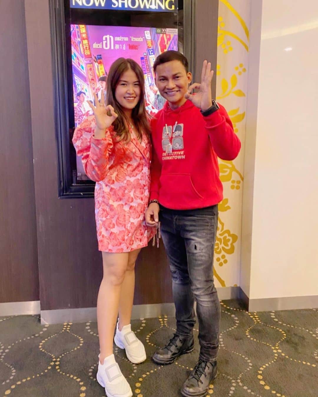 トニー・ジャーのインスタグラム：「DetectiveChinatown3 วันนี้ทุกโรงภาพยนตร์ 🎥🎥🎥 #DetectiveChinatown3  #แก๊งม่วนป่วนโตเกียว」