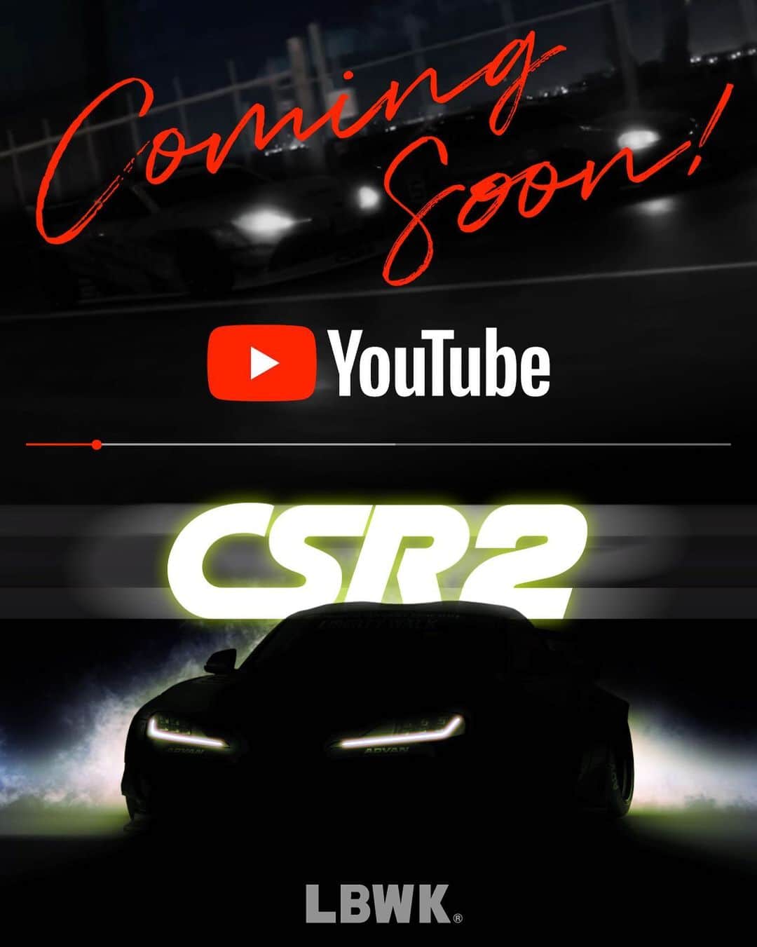 のインスタグラム：「“We have created something special for the @CSRRacing community. Loved @GeorgeTheDev winning #CSR2Wrap design, we have had a lot of fun bringing it to life. We can’t wait for you to see it! Unveil shoot coming soon!” #csr2 #csrracing #libertywalk #lbwk #csr2racing」