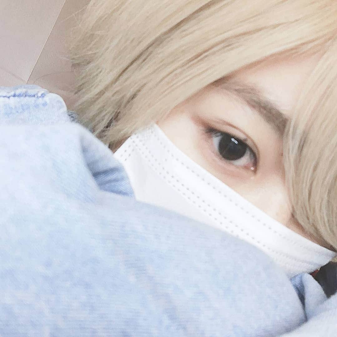 のインスタグラム：「🌙  男の子になっちゃった ‘ч’ 💭 ( ウィッグだよ🥺 )  くまいど 金髪ショート はなです 💇🏻‍♀️  お兄ちゃんに似てるってたくさん言われた 〜 ´ • ·̫ •`  . .  #金髪ショート #金髪 #ショートヘア  #ウィッグ #流し前髪  #男装 #男子 #ヘアスタイル  #目 #目界隈 #instagram  #instagood #instalike  #jc #jc2 #sjc #中学生」