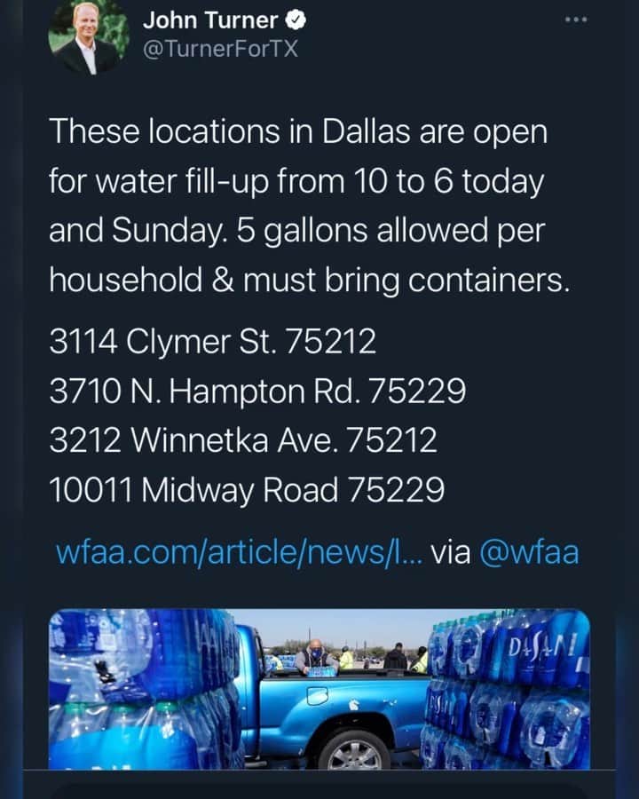アリミ・バラードのインスタグラム：「These #TEXAS resources are from @BetooRourke on @twitter  Please Share. Please HELP if you can. We need to be there for EACH OTHER. Us. U.S. 🇺🇸 #TogetherWeCan #WinterStorms #Power #EnergyFailure」
