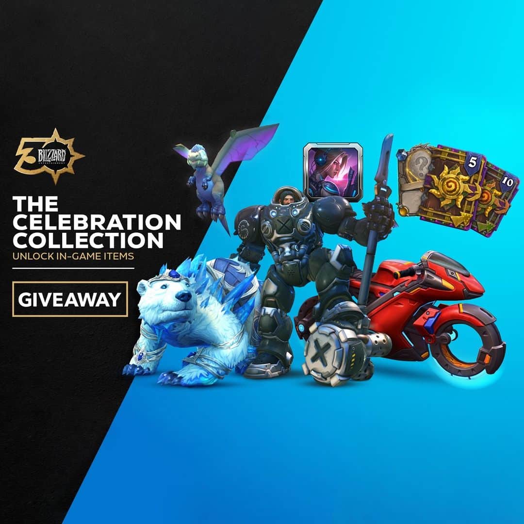 ドルビーラボラトリーズのインスタグラム：「Tuned into #Blizzconline in Dolby today? Comment below and tell us your favorite part about the stream for a chance to win a Celebration Collection: Heroic Pack from Blizzard (ARV:$39.99, requires account to use).  Don't forget to include #DolbyxBlizzCon and follow @DolbyLabs for the latest news. Good luck! NO PURCH. NEC. Ends Feb 21, 2021 at 11:59pm PT. Open to res. of 50 US, 18+. Void where prohibited. By entering, you agree to rules, link in bio.」