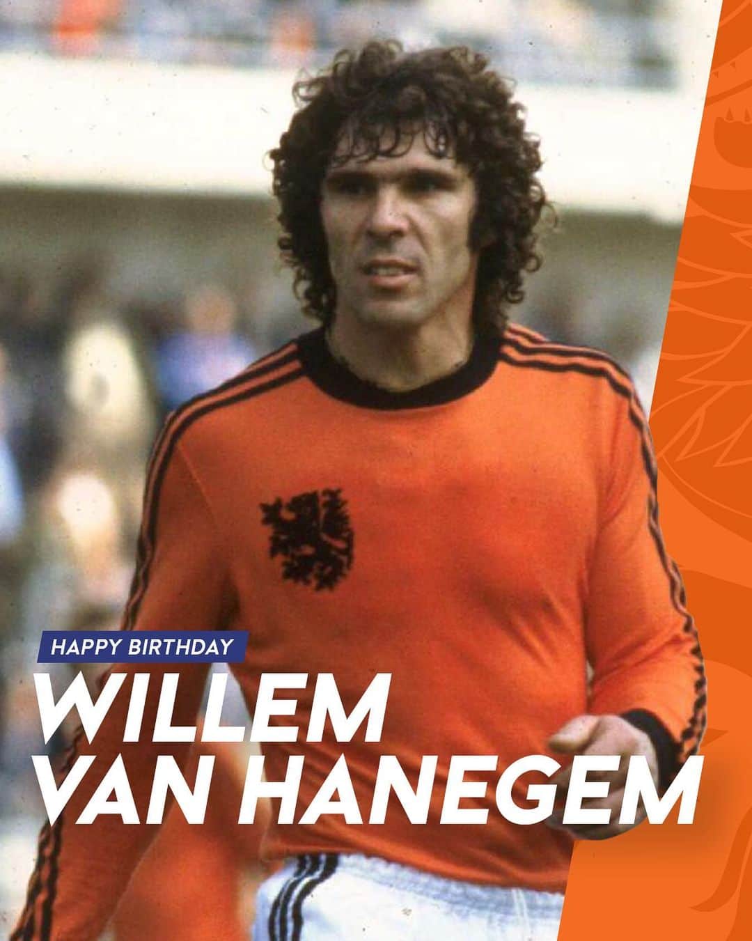 サッカー オランダ代表チームさんのインスタグラム写真 - (サッカー オランダ代表チームInstagram)「Van harte gefeliciteerd met je 7⃣7⃣e verjaardag Willem!」2月20日 22時56分 - onsoranje