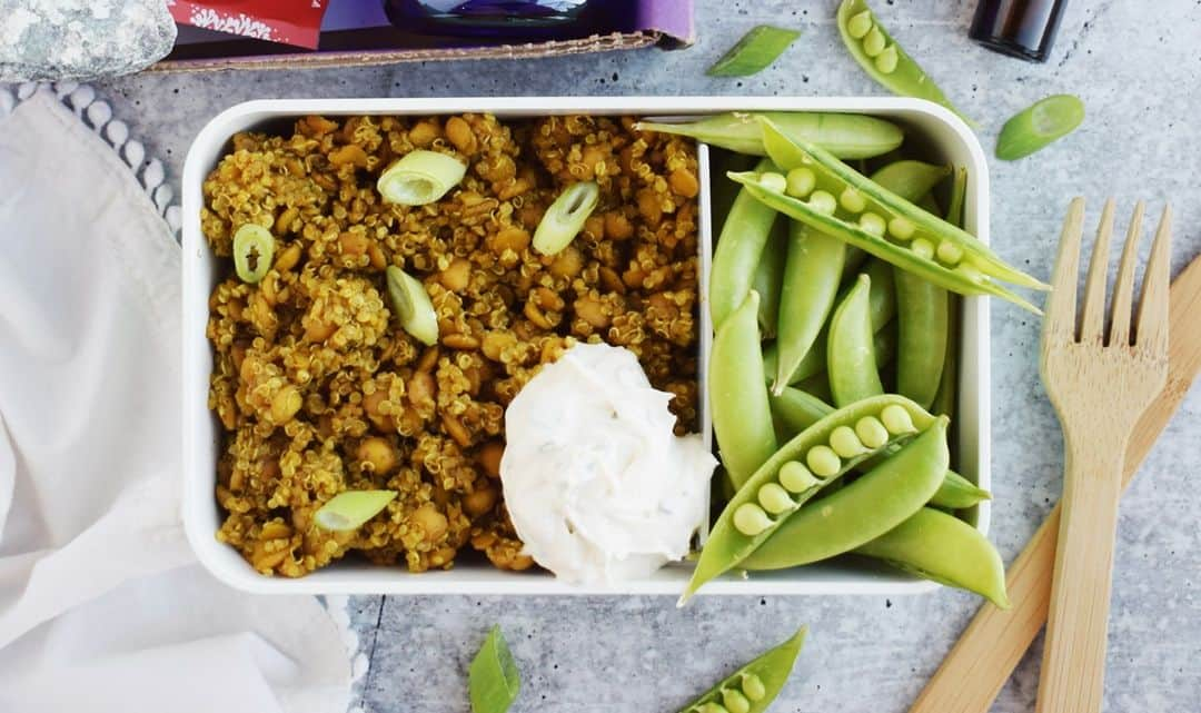 TAKENAKA BENTO BOXのインスタグラム：「Healthy Kitchari by the talented @goodness_with_gby 😋⁠ ⁠ ⁠Check out the recipe in our INTO THE BOX blog! ⁠ Link in bio🧡」