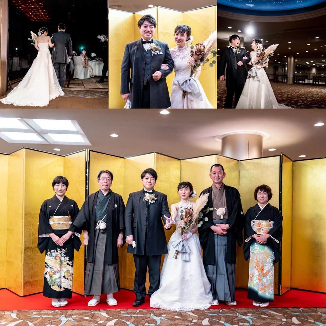 THE KASHIHARA(旧橿原ロイヤルホテル)さんのインスタグラム写真 - (THE KASHIHARA(旧橿原ロイヤルホテル)Instagram)「🤍２０２１年１月吉日🤍 図り知れない思いの上にご英断され、迎えられたご結婚式当日 新郎新婦さまの素敵な笑顔と 愛がつまったサプライズの数々に これほどに輝かしい１日があることを 教えていただきました。 末長いお幸せを心よりお祈り申し上げます🌈  #thekashihara  #橿原ロイヤルホテル  #weddingparty #披露  #神前挙式#和婚  #thekashihara  #橿原ロイヤルホテル  #weddingparty #披露宴 #食事会ウェディング  #披露宴会場 #披露宴演出 #披露宴レポ  #奈良#wedding  #japanwedding  #weddingparty  #挙式#前撮り#和装 #ならよめ #プレ花嫁#関西プレ花嫁 #日本中のプレ花嫁さんと繋がりたい  #marryxoxo #marry花嫁 #ウェディングメニュー #おにぎりケーキ」2月21日 0時12分 - kashihararhwedding