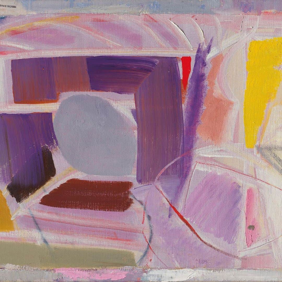 クリスティーズのインスタグラム：「Ivon Hitchens (1893-1979) was a British painter best known for his colourful, abstract depictions of landscapes and interiors near his home in West Sussex. ✨⠀ .⠀ The vibrant interior depicted in the present work is Hitchens' holiday cottage in Selsey. The painting evokes a sense of rhythm with Hitchens' harmonious use of expressive brushstrokes and vivid colours.⠀ .⠀ Proceeds from this work will benefit the John Badley Foundation, a registered charity set up to widen opportunities at Bedales Schools. The proceeds will help enable the charity to offer fully funded boarding places to children facing severe challenges at home or at school.⠀ .⠀ Ivon Hitchens (1893-1979), 'Variations on an Interior', 1968. Estimate: £30,000-£50,000.⠀ .⠀ Modern British Art Day Sale — 2 March, London.⠀ .⠀ @bedalesschool @jhitchens #IvonHitchens #ModernBritishArt #JohnBadleyFoundation #painting #interiorscene」