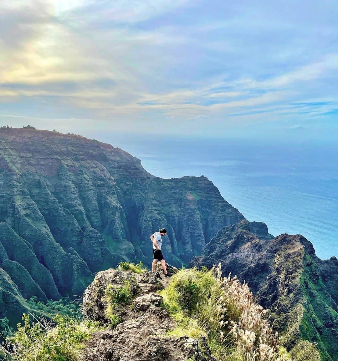 デルタ航空のインスタグラム：「The best view comes after the hardest climb.  Photo: @tommyhenneman」