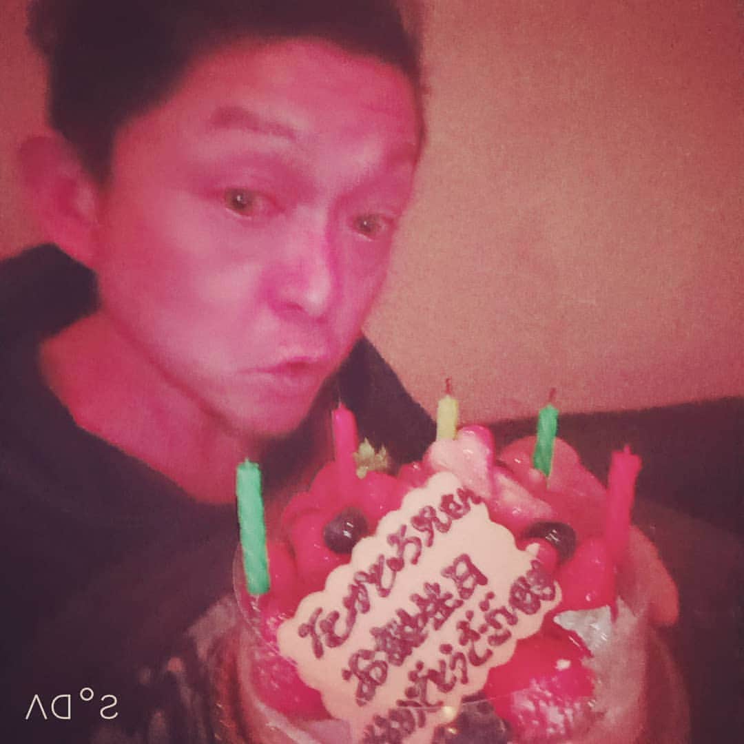 松本隆博のインスタグラム：「。 ありがと。 これからも頑張る 還暦少年(^ ^)(^ ^)(^ ^)(*Ü*)(*Ü*)」