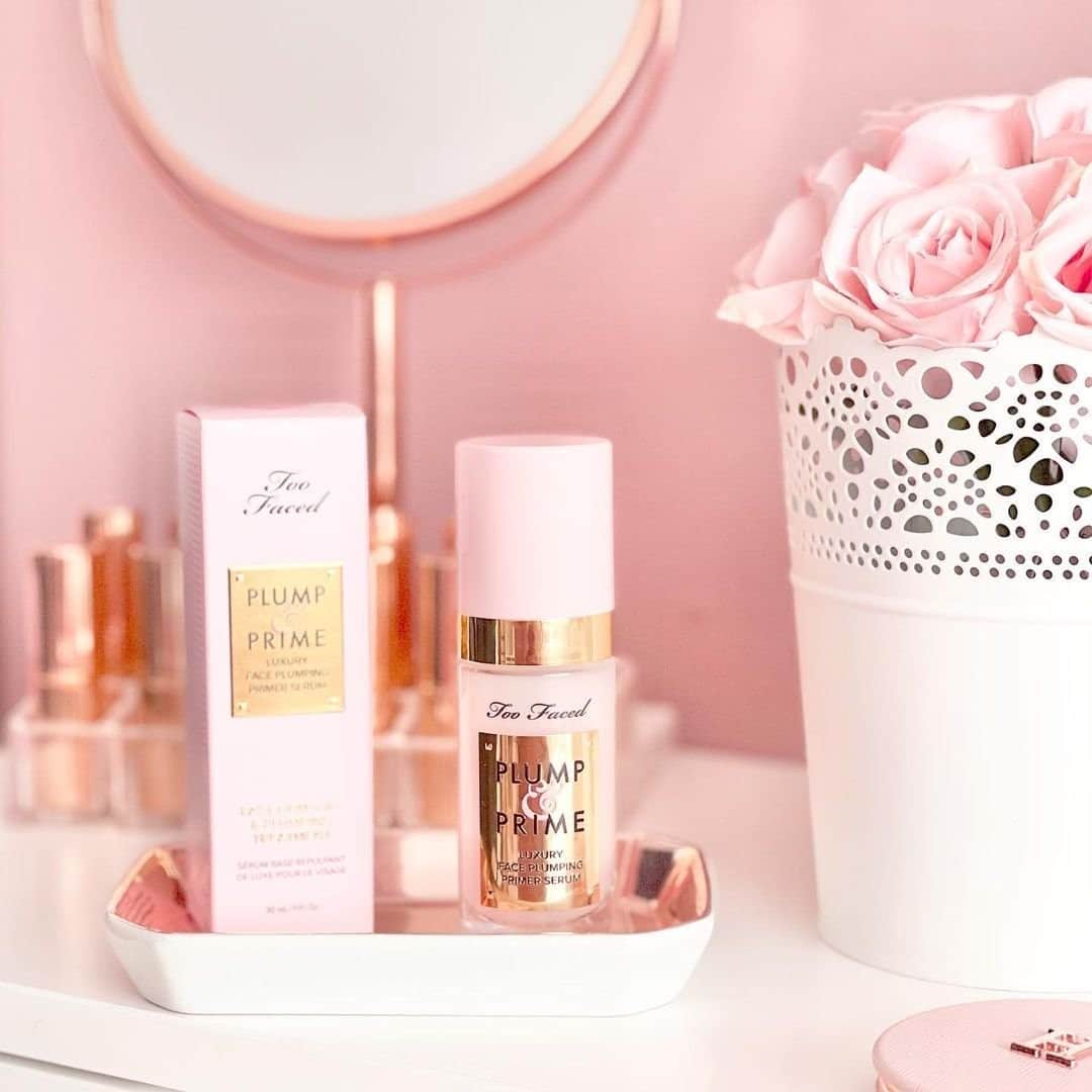 Too Facedのインスタグラム：「You 👏 need 👏 it 👏  Our Plump & Prime Serum is your one-stop miracle worker for plumper, bouncier, cheeks over time! #regram @hayleylouise.xo #toofaced」
