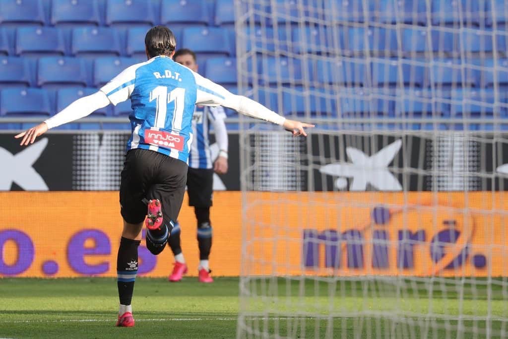 RCDエスパニョールのインスタグラム：「Una sociedad que nunca falla  @adriembarba11 & @rauldetomas17   Fábrica de goles ⚽   #RCDE | #EspanyolSabadell」