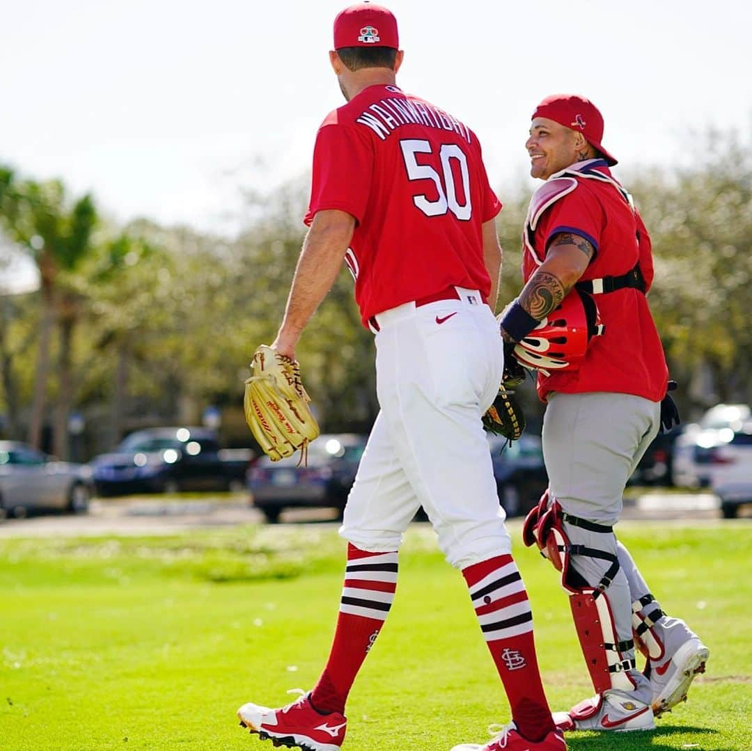 セントルイス・カージナルスさんのインスタグラム写真 - (セントルイス・カージナルスInstagram)「Brothers.」2月21日 1時46分 - cardinals