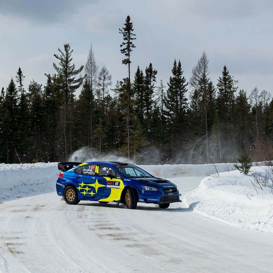 Subaru Rally Team USAさんのインスタグラム写真 - (Subaru Rally Team USAInstagram)「❄️ Stages look grippy in places and 2nd on the road should be optimal for our #199 crew of Travis Pastrana and Rhianon Gelsomino to put in some fast stage times! Let’s turn up the heat at @SnoDriftRally! #subaru #rally #ararally #snodriftrally」2月21日 1時42分 - subarumotorsportsusa