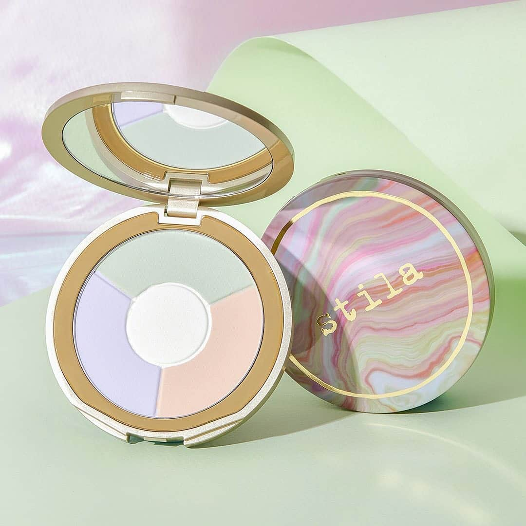 Stila Cosmeticsさんのインスタグラム写真 - (Stila CosmeticsInstagram)「One & Done.   Enjoy a shine-free face all day long with the ONE STEP CORRECT BRIGHTENING FINISHING POWDER, #stilacosmetics all-in-one, oil-controlling powder, perfect for on-the-go touchups. Available online @ultabeauty」2月21日 1時52分 - stilacosmetics