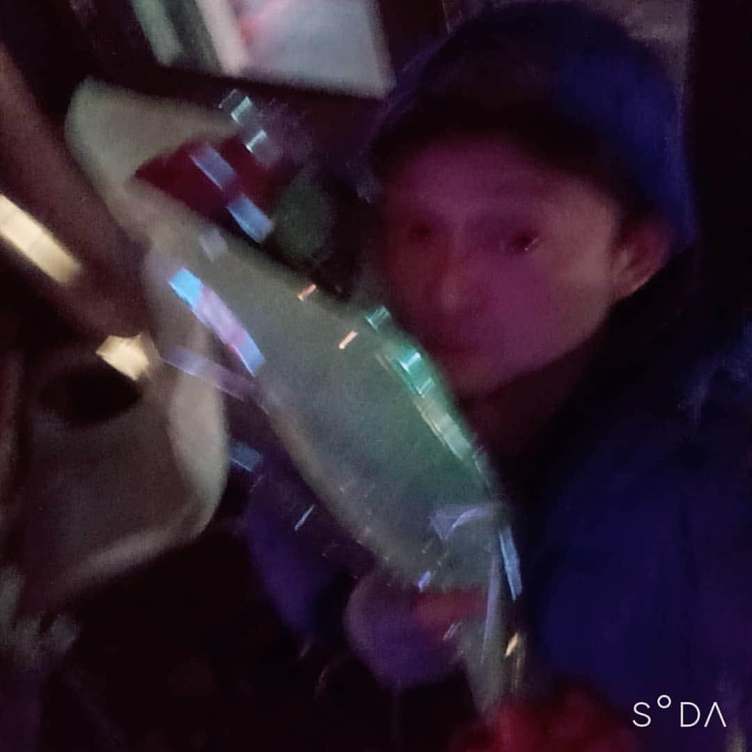 松本隆博のインスタグラム：「。 わーーー、ほんとありがと。 みつ  ありがと。  ('∀`)(^_^)(^_^)」
