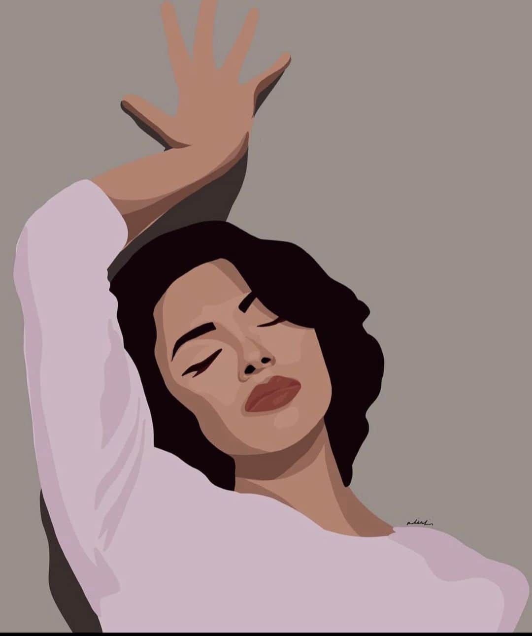 カテリーナ・グレアムのインスタグラム：「Amazing art by @malikha.kim in the Philippines 🇵🇭, @onlykatgraham in Brazil 🇧🇷, @adore.kat.__ in Greece 🇬🇷, @nikita_art_ in India 🇮🇳, @thefunky_art in India 🇮🇳, @naykul_art in Italy 🇮🇹, @clarissart in Lebanon 🇱🇧 and @maas.art in Canada 🇨🇦. #FanArt」