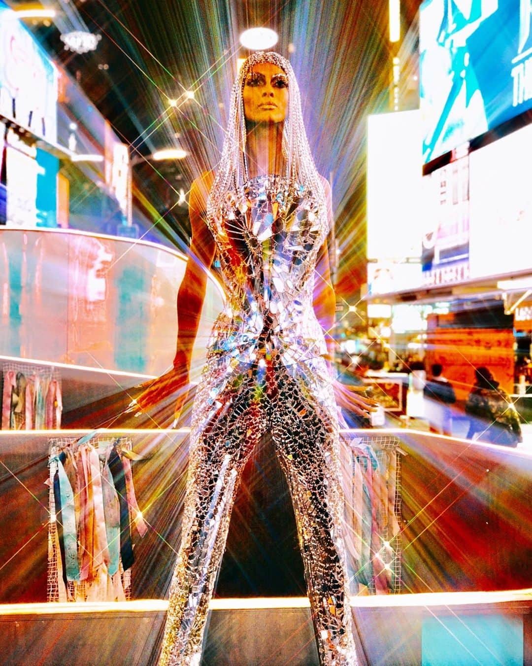 Fashion Weekのインスタグラム：「Futuristic 💎 Take a look at @theblondsny's dazzling digital presentation for @nyfw: The Shows, playing on nyfw.com」