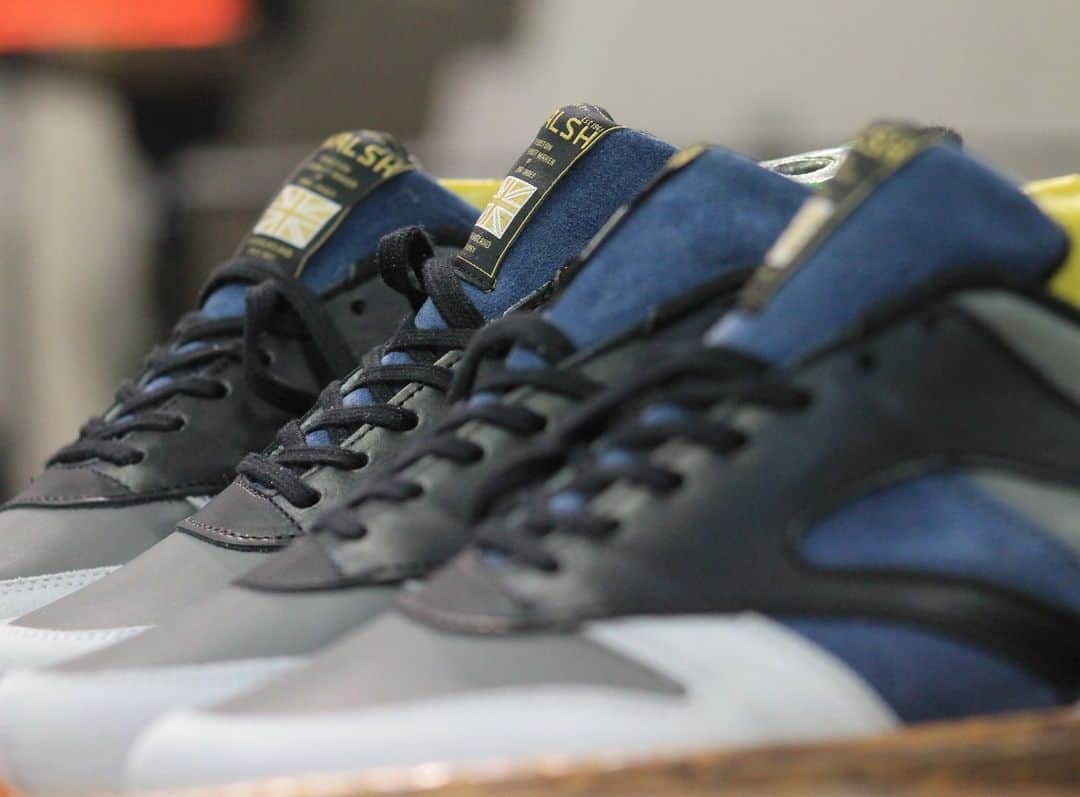 ウォルシュさんのインスタグラム写真 - (ウォルシュInstagram)「Dropping Monday.  #normanwalshuk #normanwalsh #britishmanufacturing #madeinbritain #ukmfg #shoes #footwear #sneakers」2月21日 3時01分 - normanwalshuk