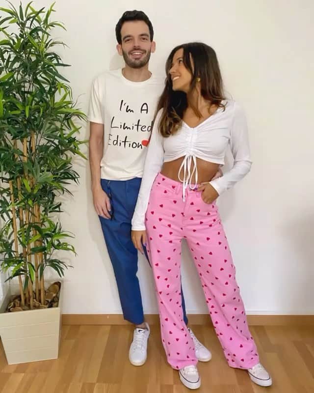 SHEINのインスタグラム：「Better together 🌹💗 @daysantoss  Shop Item #: 1771913, 1638014, 1344300, 1596800  #SHEINgals #SHEINstyle #SHEINSS21 #SHEINHaul」