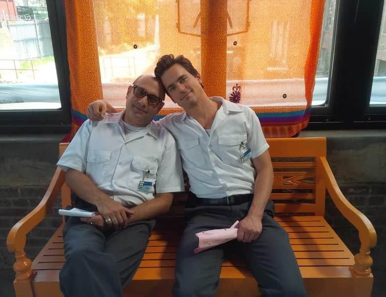 マット・ボマーのインスタグラム：「Happy birthday to one of my favorite people @willie.garson .」