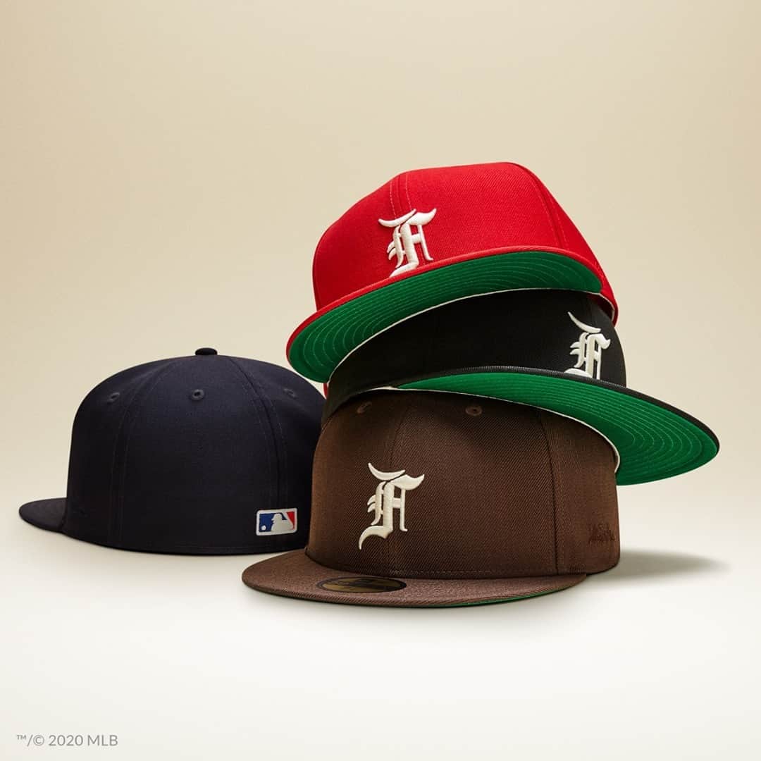 Foot Lockerのインスタグラム：「Inspired by the love for vintage MLB headwear, cop the @fearofgod x @neweracap 59FIFTY online.」