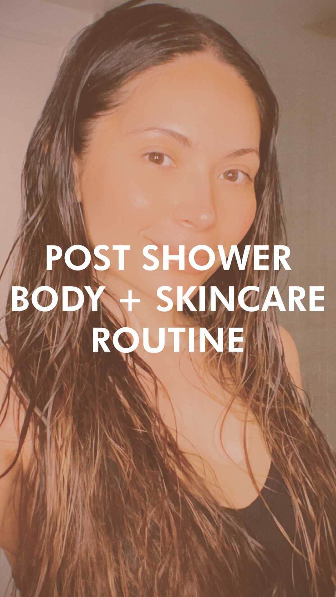 Marianna Hewittのインスタグラム：「post shower body + skincare routine • all @summerfridays • Summer skin nourishing body lotion • cc me serum • cloud dew moisturizer • lip butter balm」