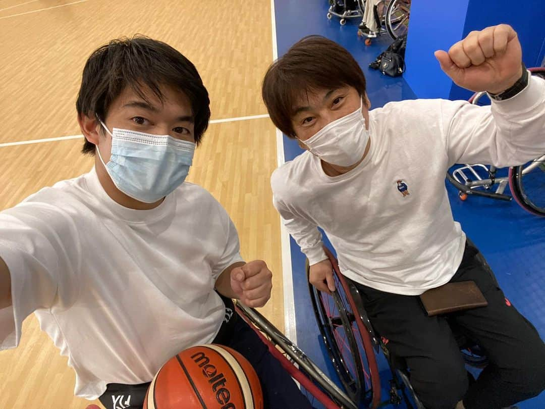 小塚崇彦さんのインスタグラム写真 - (小塚崇彦Instagram)「今から車椅子バスケ🏀 #体験会 #車椅子バスケ #パラリンピック #根木さん #カモネギさん #センターポール #セガサミースポーツアリーナ」2月21日 16時13分 - takakozuka