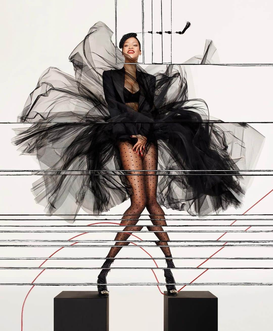 Vogue Parisさんのインスタグラム写真 - (Vogue ParisInstagram)「Wishing @badgalriri a very happy birthday and celebrating with this shot by @JeanPaulGoudeOfficial from the issue the singer and fashion designer guest-edited in December 2017, styled by @AleksWoro」2月21日 8時35分 - voguefrance