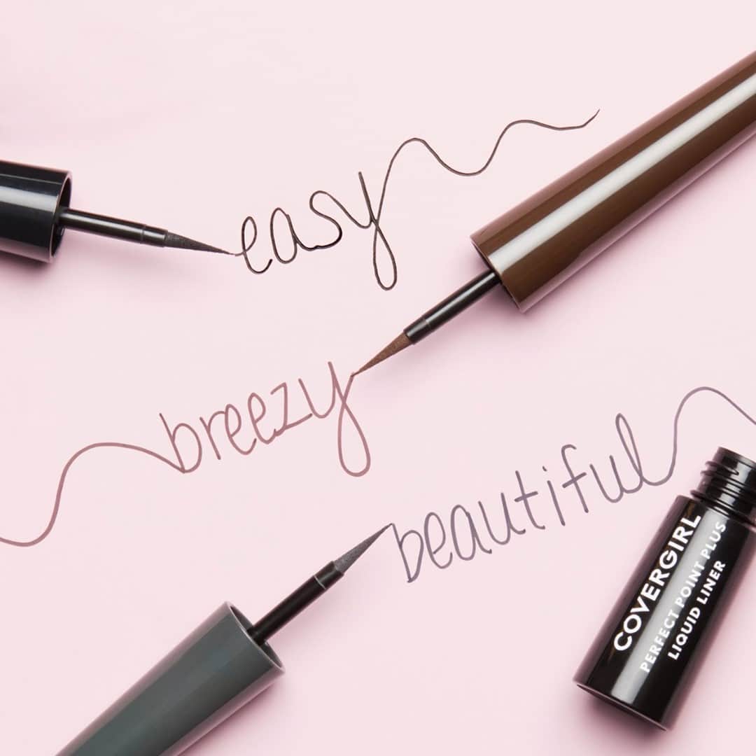 COVERGIRLさんのインスタグラム写真 - (COVERGIRLInstagram)「Your favorite Perfect Point Plus Liner is now available in liquid form! 😯 Perfect Point Plus Liquid Eyeliner has a precise felt tip to create whatever eyeliner look you desire. #EasyBreezyBeautiful #COVERGIRLCrueltyFree #CrueltyFree」2月21日 10時00分 - covergirl