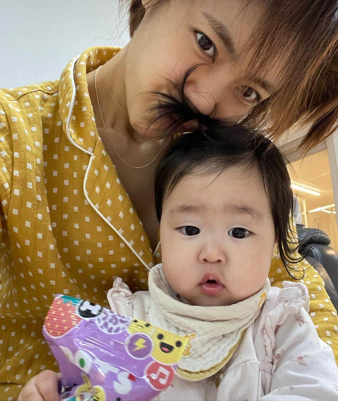 イ・ユンジのインスタグラム：「#mustache」