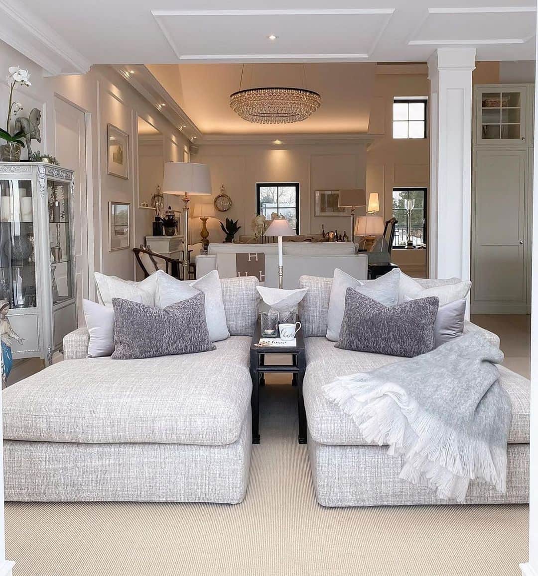 のインスタグラム：「Oh so cozy! By @swanfieldliving」