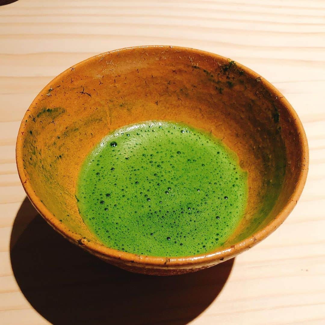 美沙玲奈のインスタグラム：「お抹茶‥🍵」