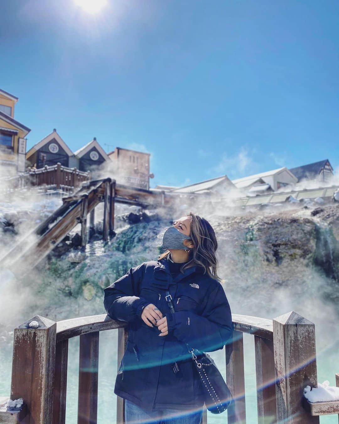 のインスタグラム：「♨️☀️」