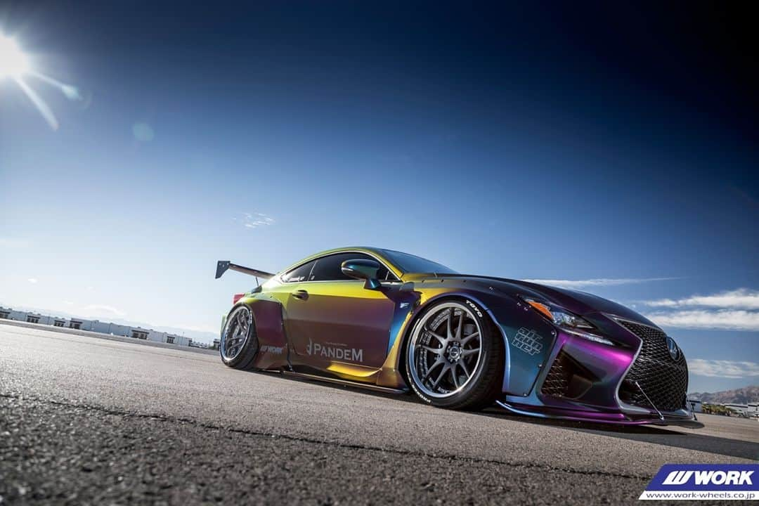 WORKさんのインスタグラム写真 - (WORKInstagram)「@socaldana 's Lexus RCF on WORK Emotion CR3P #artofwheel」2月21日 12時00分 - workwheelsjapan