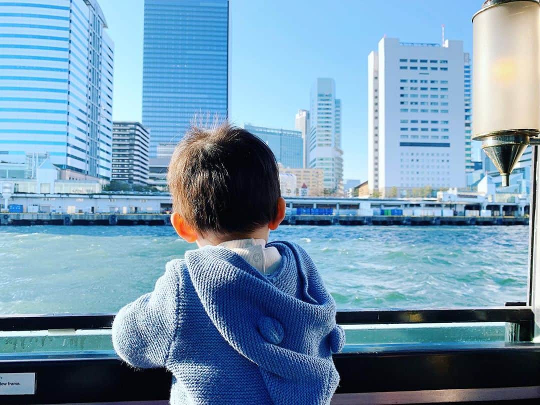 大橋夏菜さんのインスタグラム写真 - (大橋夏菜Instagram)「👶👩⛴💓  #早く自由に旅行できる日がきますように  #tokyocruise  #東京クルーズオススメ #子連れお出かけ」2月21日 13時15分 - kana817_ohashi