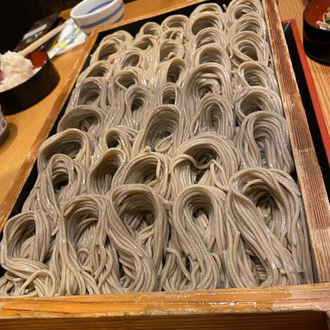 伊原剛志のインスタグラム：「へぎそば」