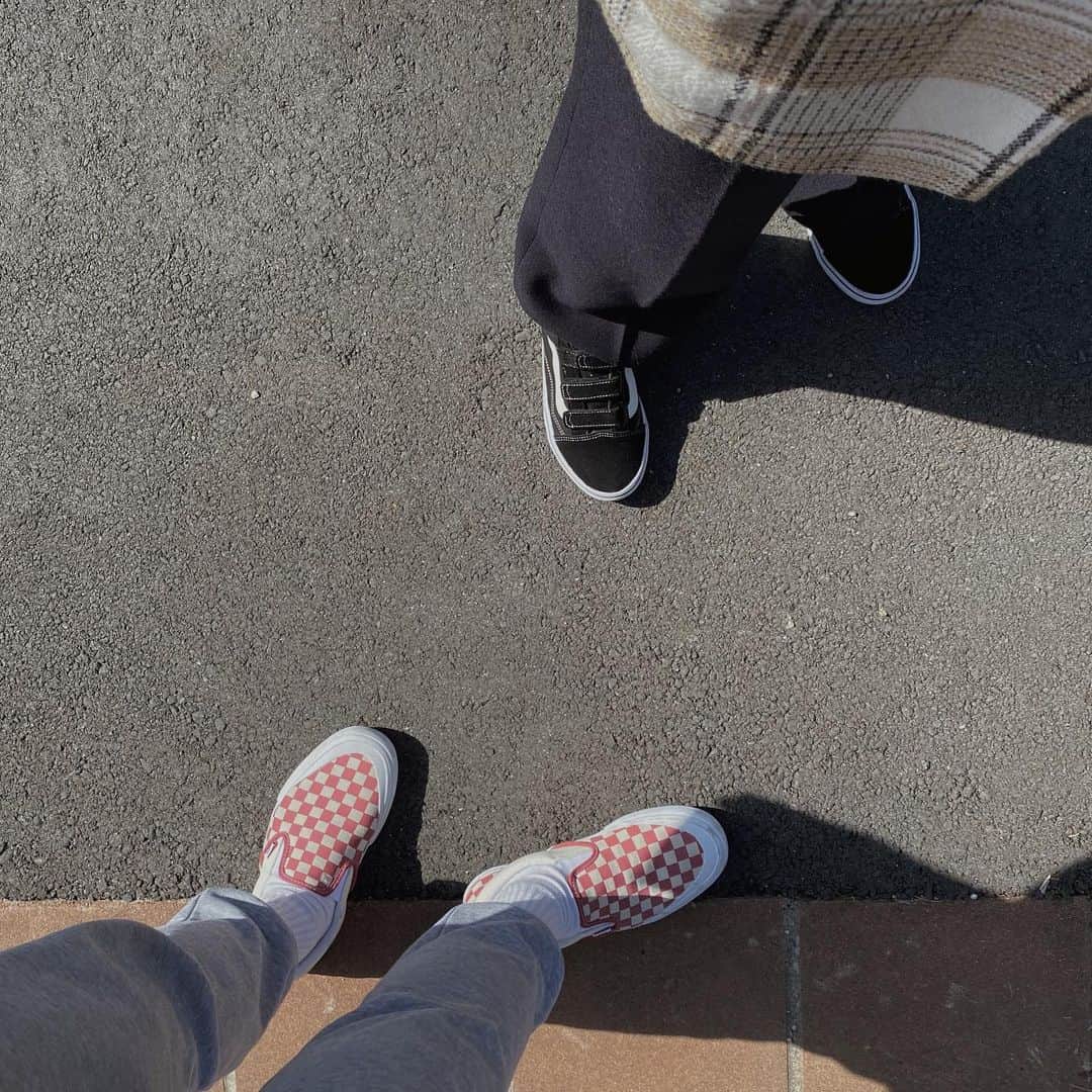 丸山クルミのインスタグラム：「VANS👟✨」